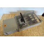 Hoofdschakelaar 400 Ampère + zekeringhouder. Used.